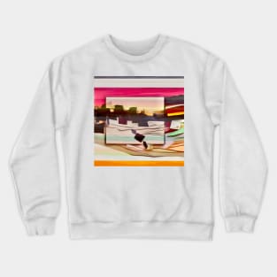 Pueblo Abstract Crewneck Sweatshirt